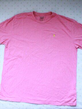 pink polo ralph lauren short sleeve tee